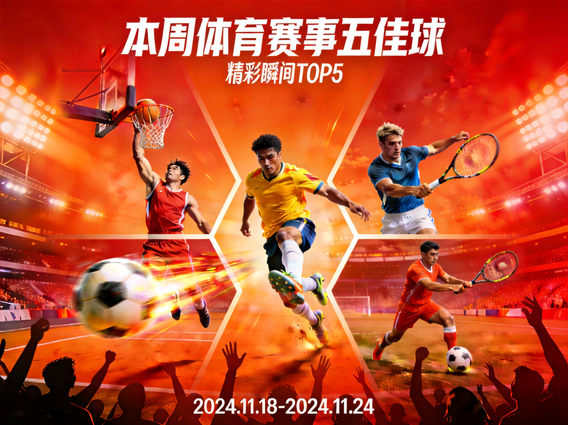 本周体育赛事五佳球精彩瞬间视频封面图片